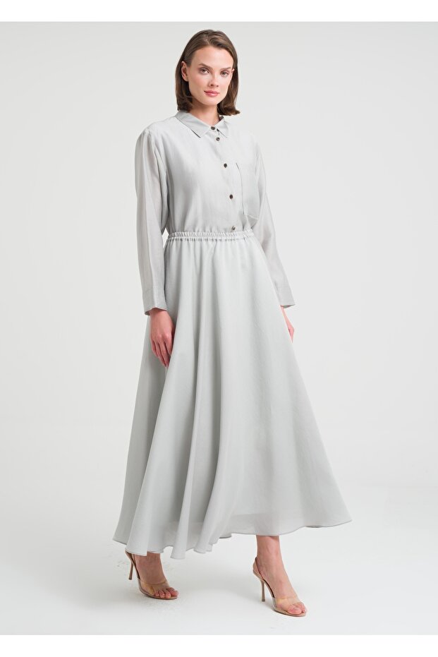 Beli Lastikli Etek - 1