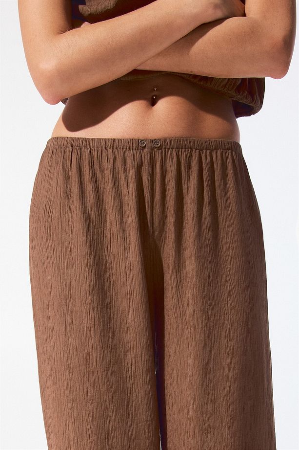 Rustik pijama pantolon - 5