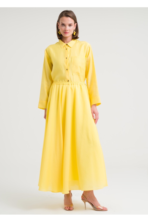 Beli Lastikli Etek - 1