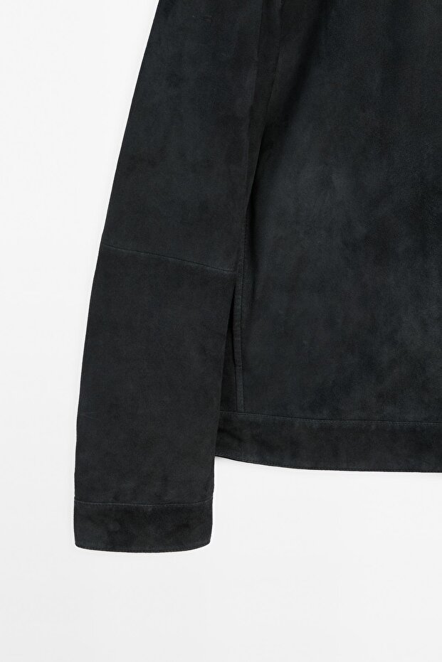Süet deri ceket - 8