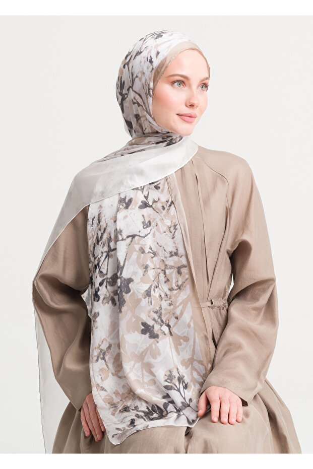 2377 Şifon İpek Şal V2 - 1