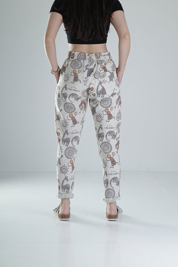 بنطال باجيت منقوش - 4