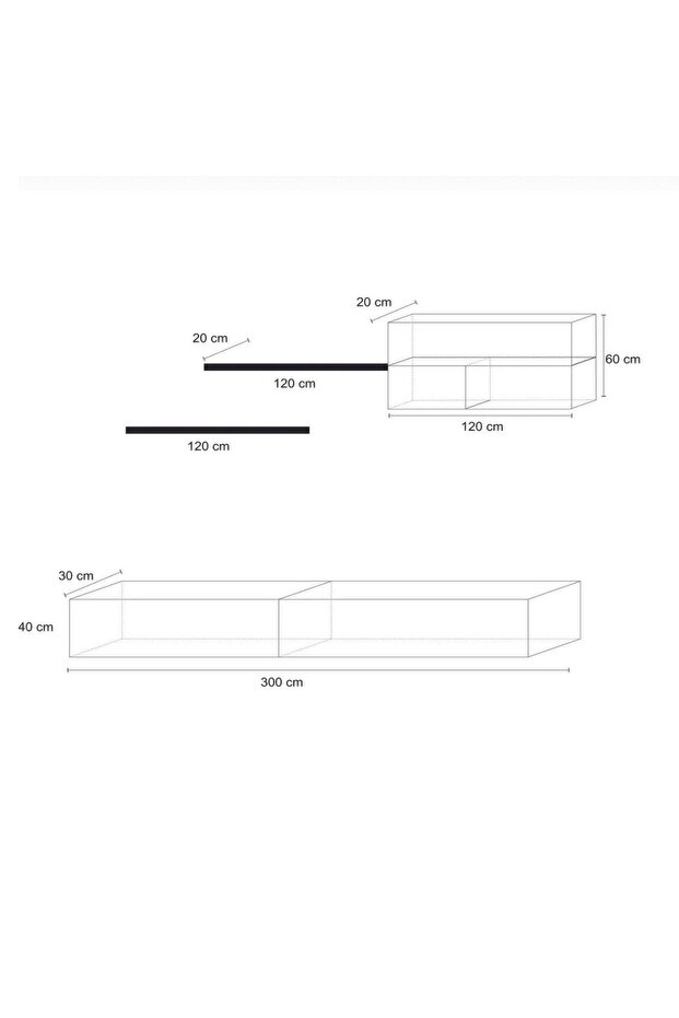 MDF Adrian Tv Ünitesi - 2