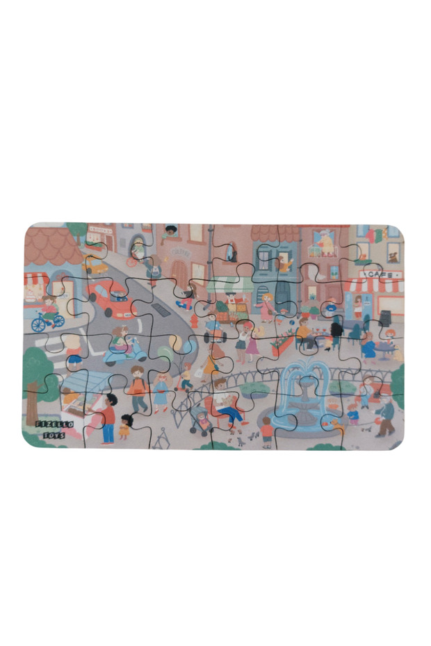 City Center - City Center / Small Puzzle Montessori 3-7 Years 24 Pieces