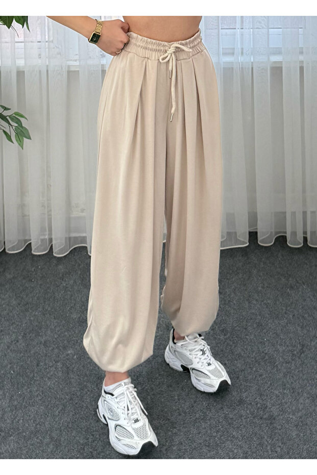 Tula Modal Taş Şalvar Pantolon - 3