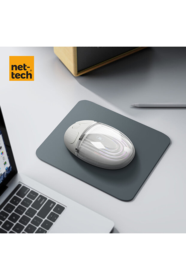 NT-MS01 Kablosuz Mouse (Beyaz) - 4