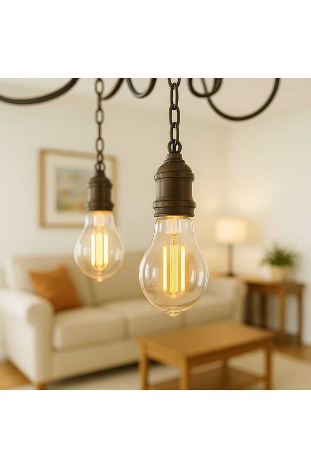Led Ampul E27 Sarı Işık ( A60 ) Yüksek Işık Gücü - 2
