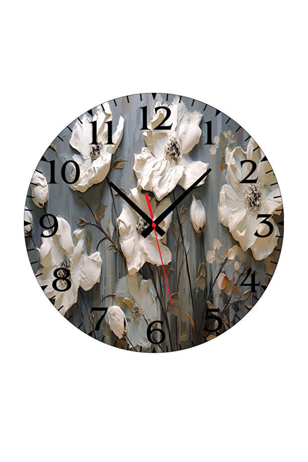 Duvar Mdf Tablo 5 Parça Set Ve saatli - 3