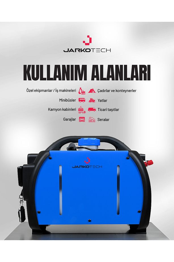 Çanta Webasto Portatif Isıtıcı 12-24-220 Volt - 2