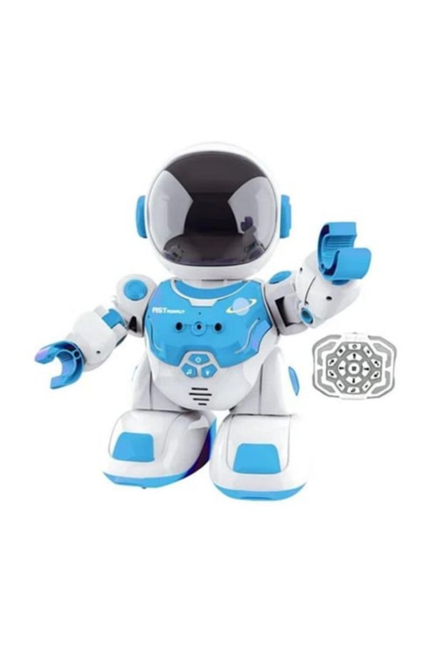 astronot robot sesli müzikli uzaktan kumandalı multi fonksiyonlu 40cm boyunda dev robot - 3
