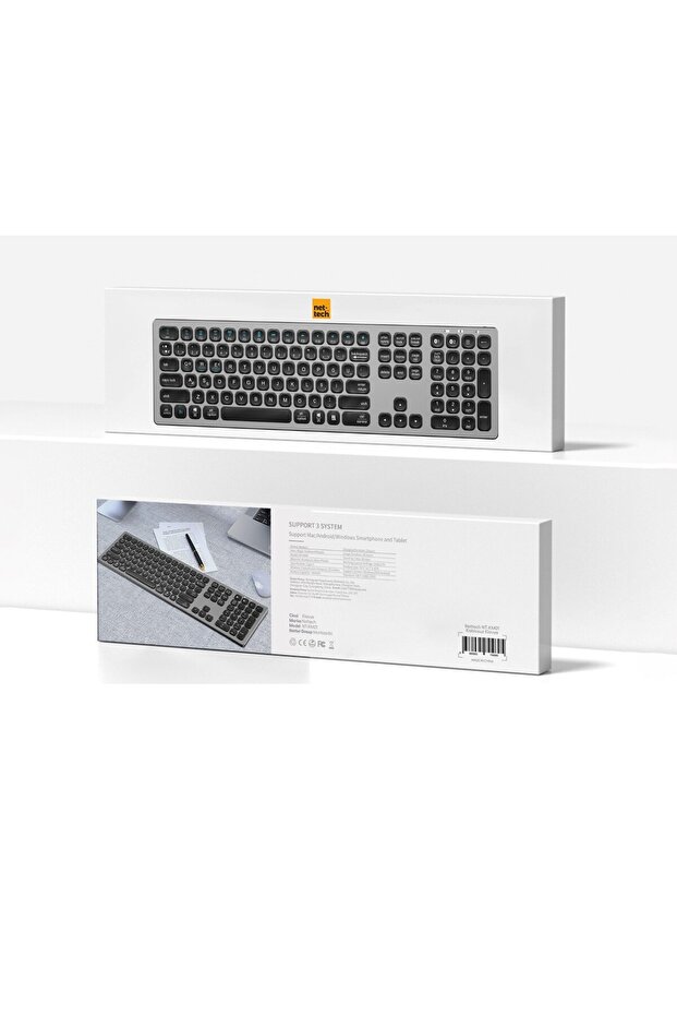 NT-KM01 Çoklu Cihaz Kablosuz Bluetooth Klavye - 5