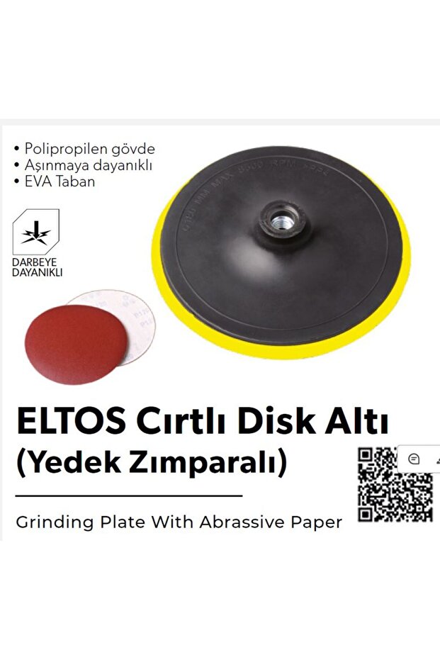 Rtrmax Rdp180 Velcro Sanding Base 180mm