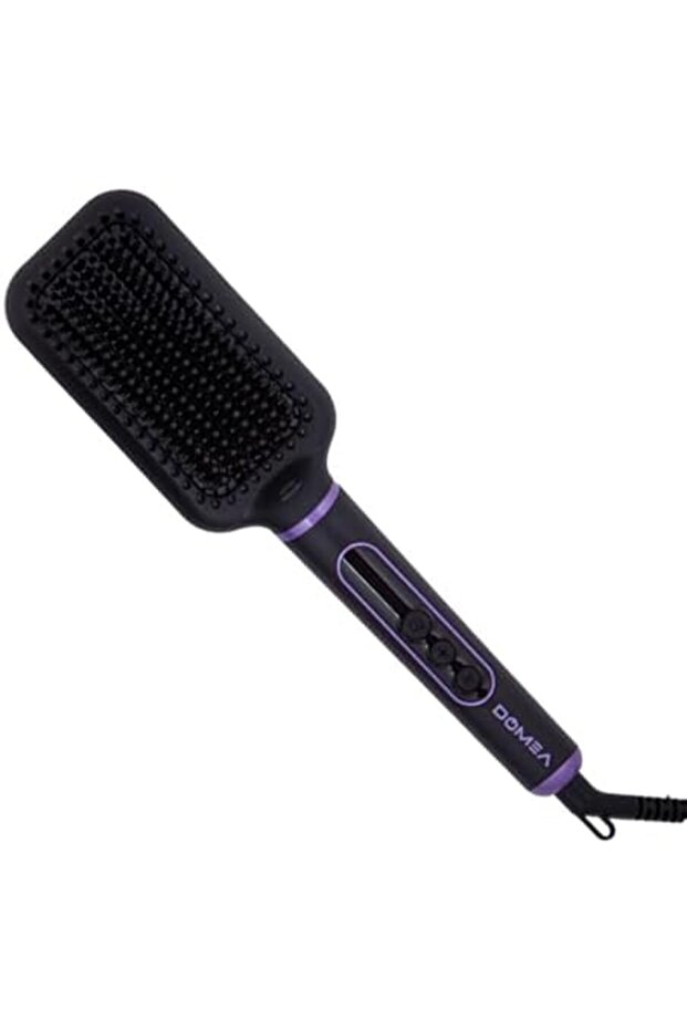 Electric Hair Straightener Comb,Adjustable Temperature, 30s Heat-Up, PTC Heating, 360° Swivel Cord