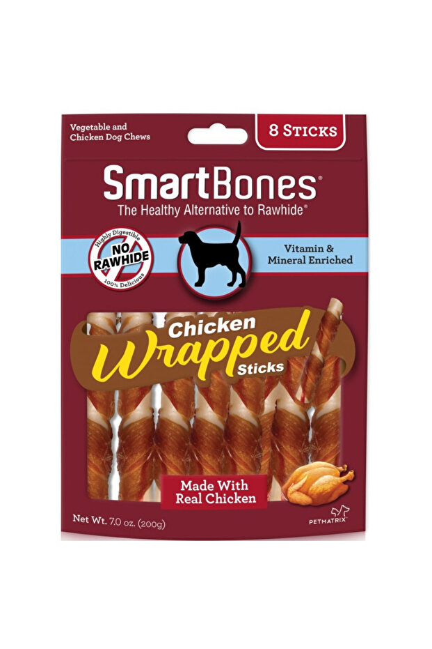 Smartbones Chicken Wrapped Sticks 5 Pcs 125g
