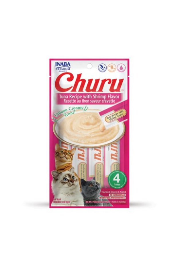Inaba Churu Tuna with Shrimp - 56g