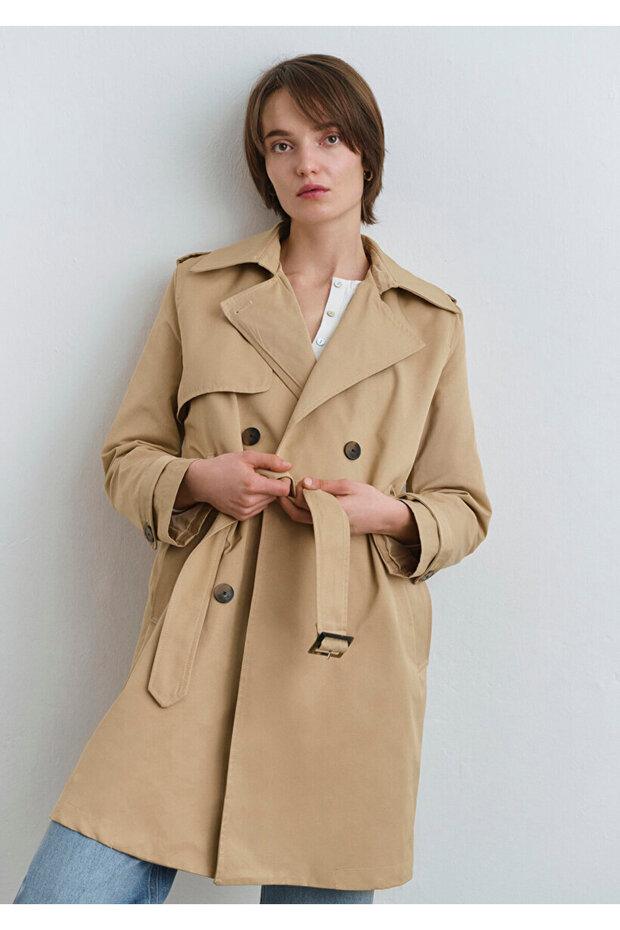 Bej Trençkot - 1