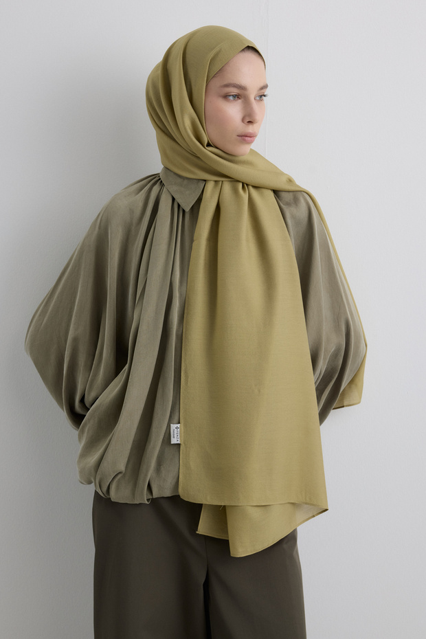 Paris Silk Shawl - Green