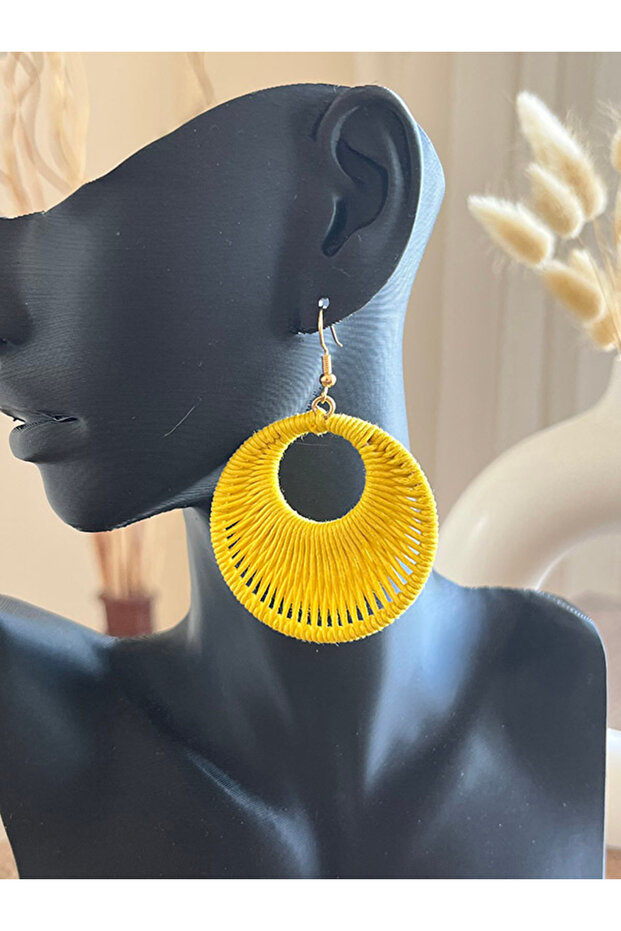 Bohemian Style Round Rope Earrings