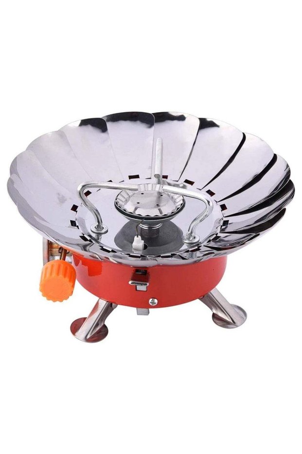 Camping Stove Collapsible Gas Stove 2800w Portable Outdoor Stainless Steel Gas Stove Burners Picnic