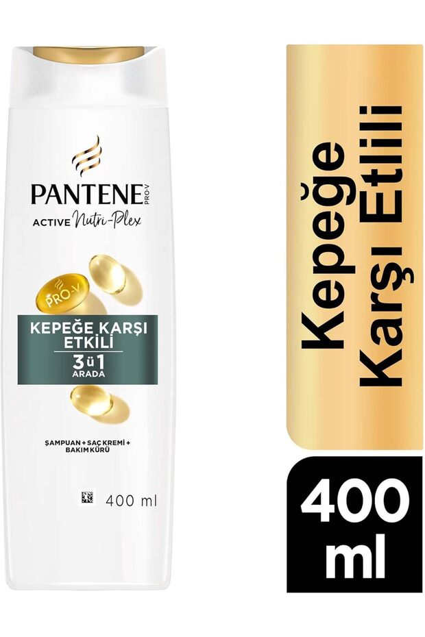 Kepek Karşıtı 3'ü 1 Arada Şampuan 400 ml - 2