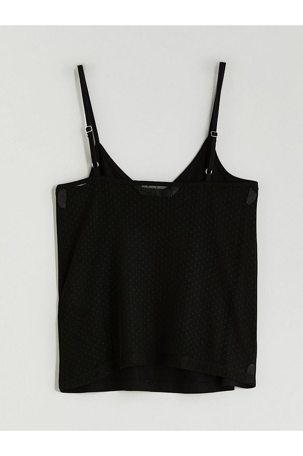 V Yaka Kadın Şortlu Pijama Takımı - 4