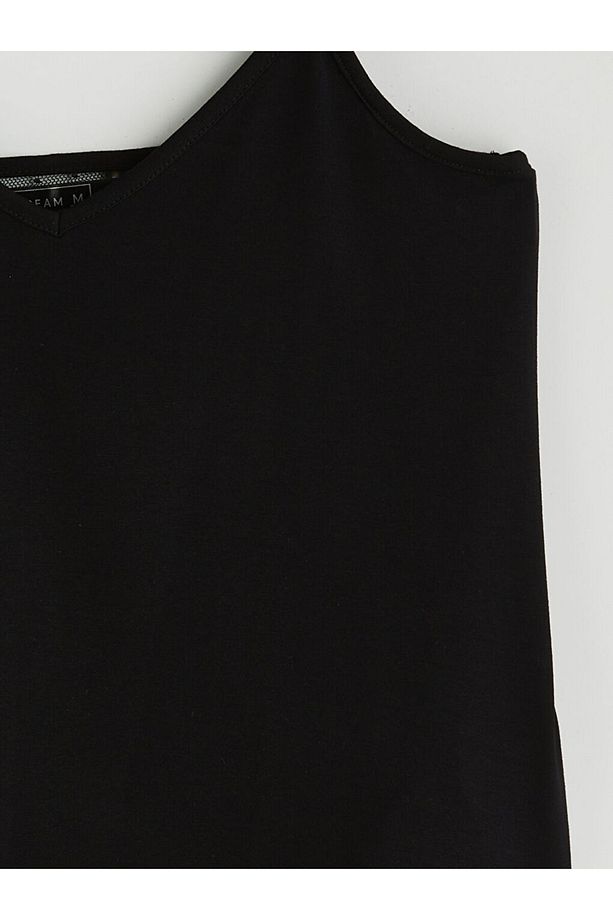 V Yaka Kadın Şortlu Pijama Takımı - 3