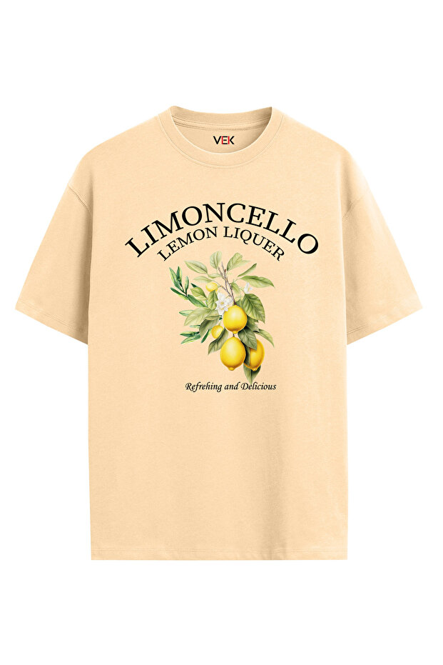 تي شيرت كبير الحجم LIMONCELLO للجنسين