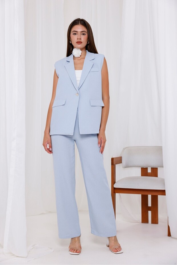 100% Lan Letnji Prsluk Set - 1