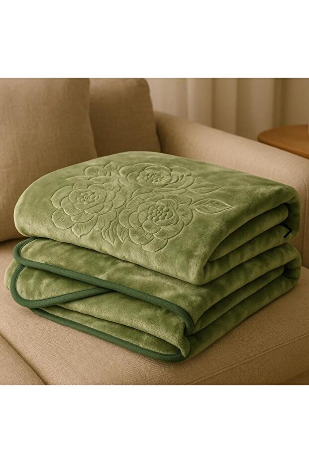 İran Battaniyesi Tek Kişilik | Yoğun Dokusu ile Sıcak ve Şık Bir Uyku Deneyimi - 5