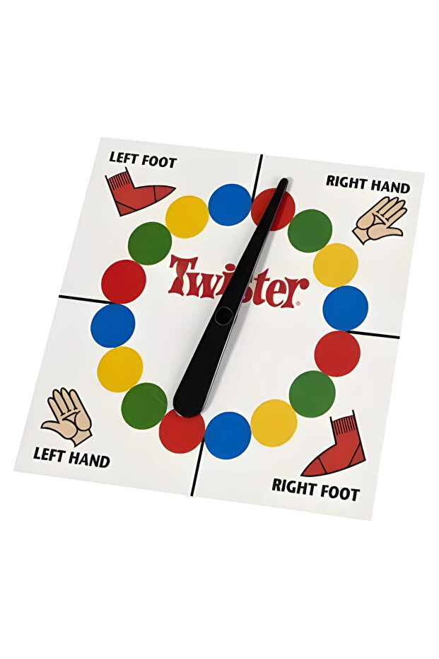 Twister Game Set, Original Version Game - 5