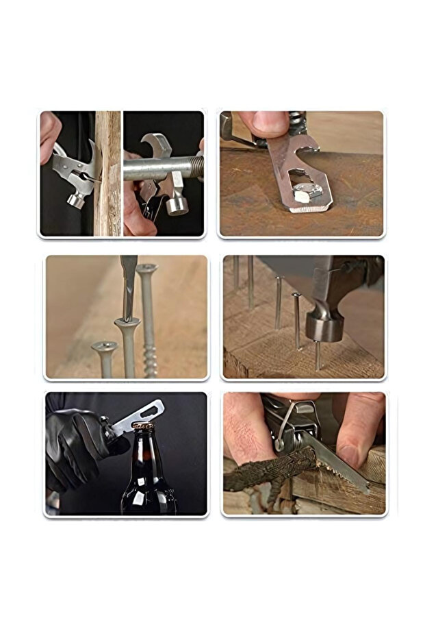 APF® 18-in-1 Tac Tool Kit, Multi-Tool for Camping and Hiking with Belt Pouch - 6