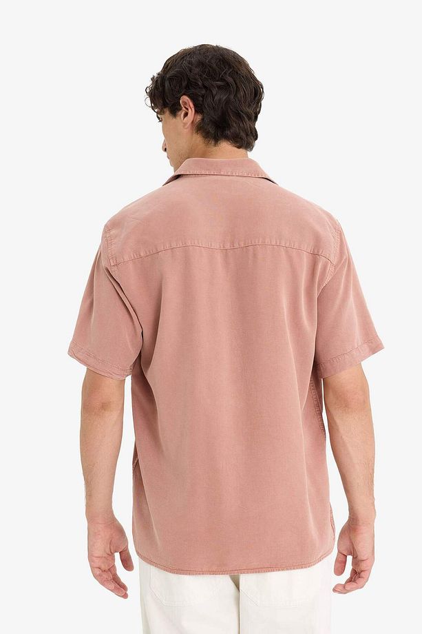 Regular Fit Kısa Kollu Gömlek E2530AX25SM - 6