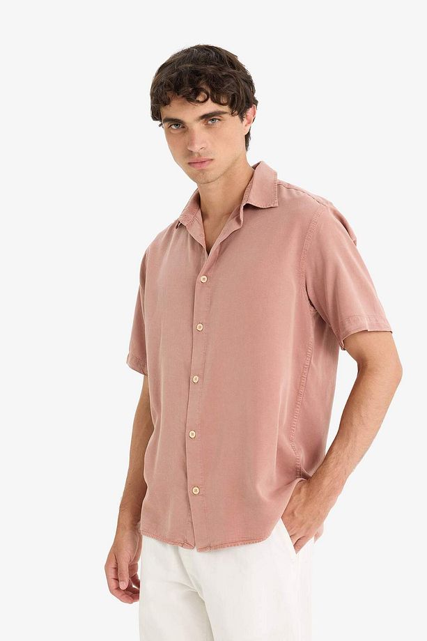 Regular Fit Kısa Kollu Gömlek E2530AX25SM - 4