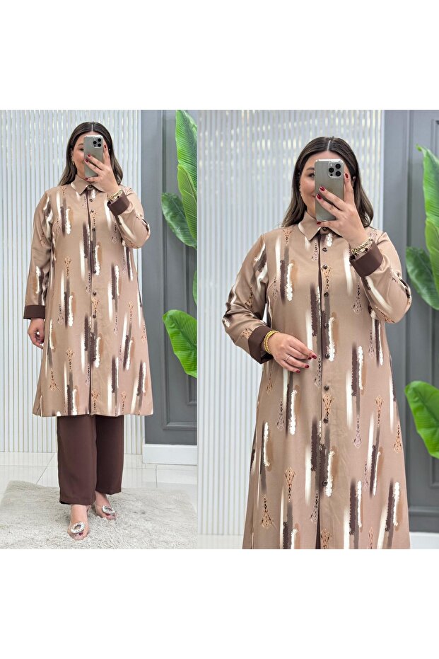 Digital Printed Double Tunic Set - 3