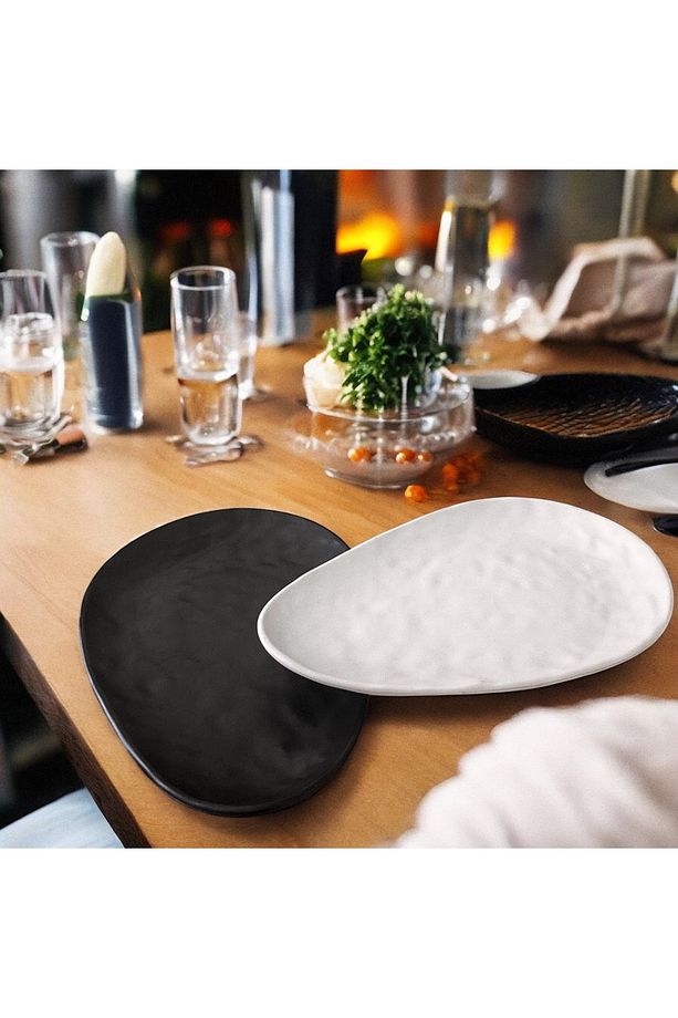 Kayık Tabak Sunum tabağı 2 adet x 30 cm - 2