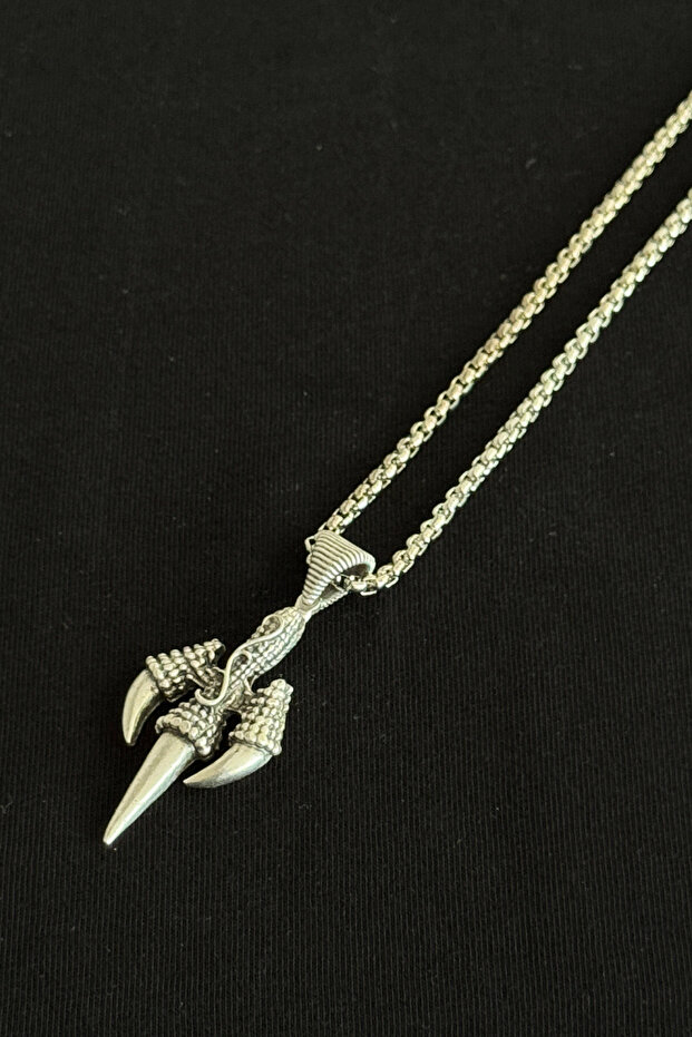 Claw Stainless Steel Chain Men's Necklace