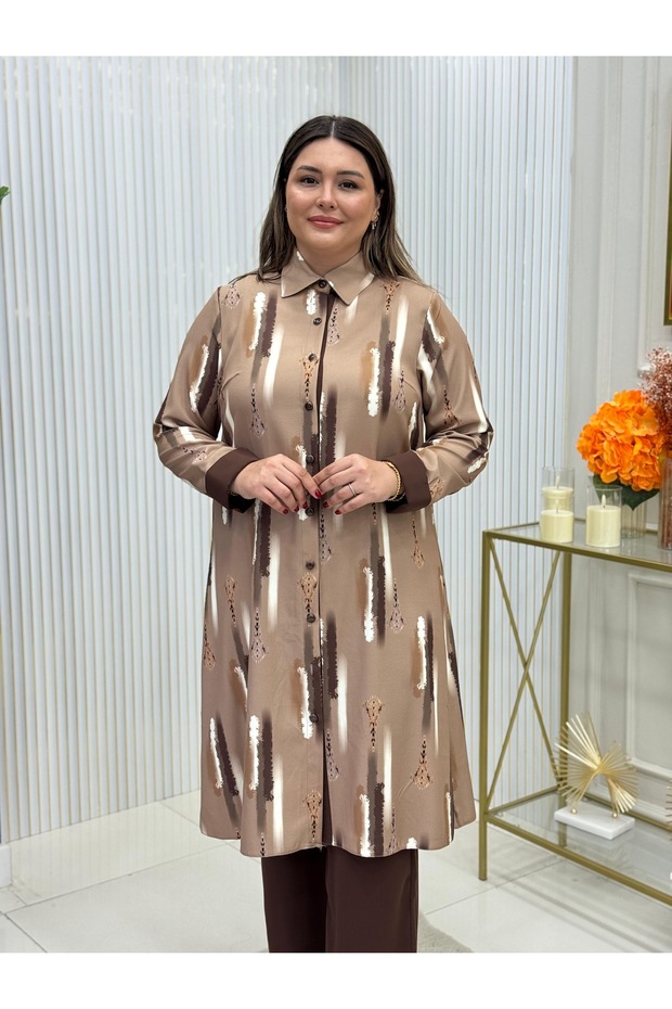 Digital Printed Double Tunic Set - 2