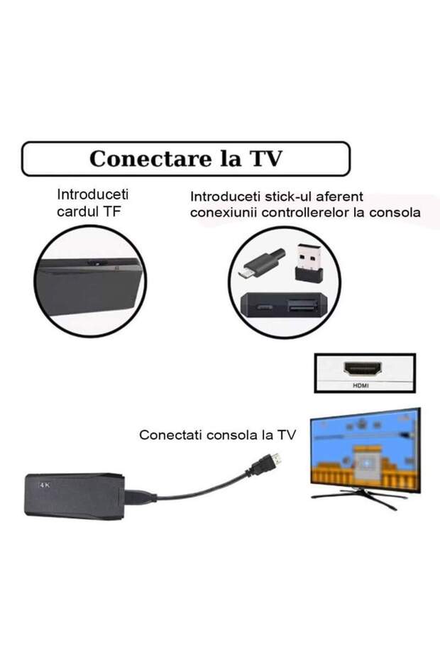 Retro Stick Console, 10,000 Video Games Installed, 2 X Wireless Controller - 5