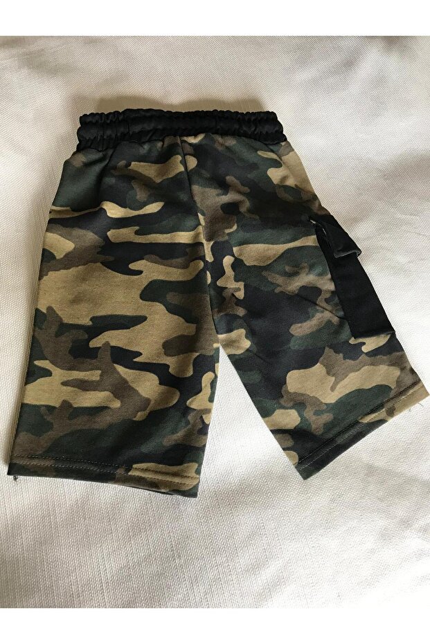 Kamuflaj Kapri Şort - 2