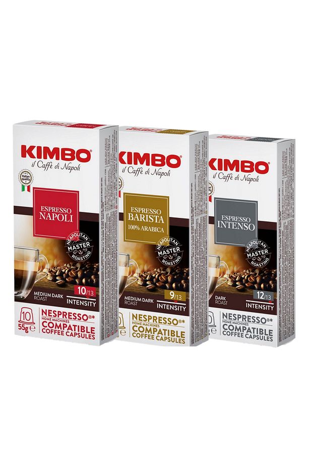 Napoli + Barista + Intenso Nespresso Uyumlu Kapsül Kahve (10’lu Kutuda) (3'lü Set) - 1