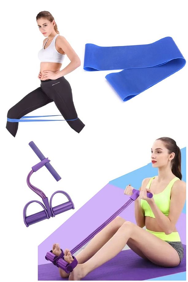 Pedal Puller ve Loop Bant Takımı (Body Trimmer ve 60 CM Direnç Lastiği Set) - 1
