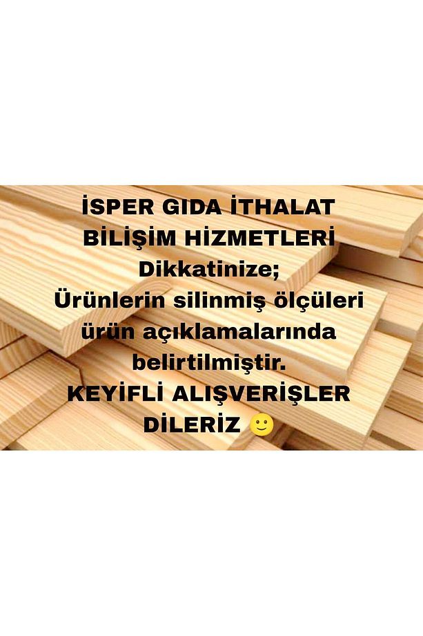 Kereste 5x2.5x100 Cm 10 Adet Silinmiş Ahşap Çita Taslak Çit - 2