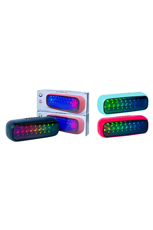 PL-4458 SD,USB GİRİŞLİ RGB IŞIKLI BLUETOOTH SPEAKER (MS-A11) - 2