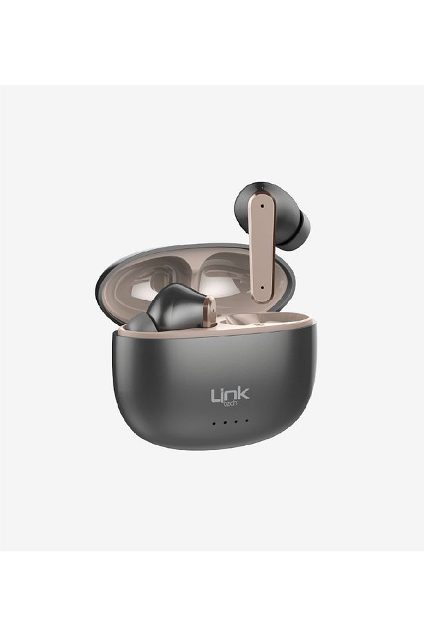 LİNK-TECH GRİ TRUE WİRELESS METAL KABLOSUZ KULAKLIK - 6