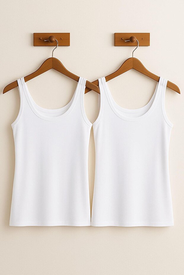 Μπλουζάκι με 2 κορδόνια Basic Slim Fit - 1