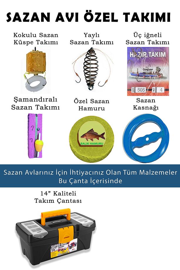 Mükemmel Deniz Ve Göl Olta Seti 100-250gr Atarlı Sazan Olta Seti Olta Takımı - 2