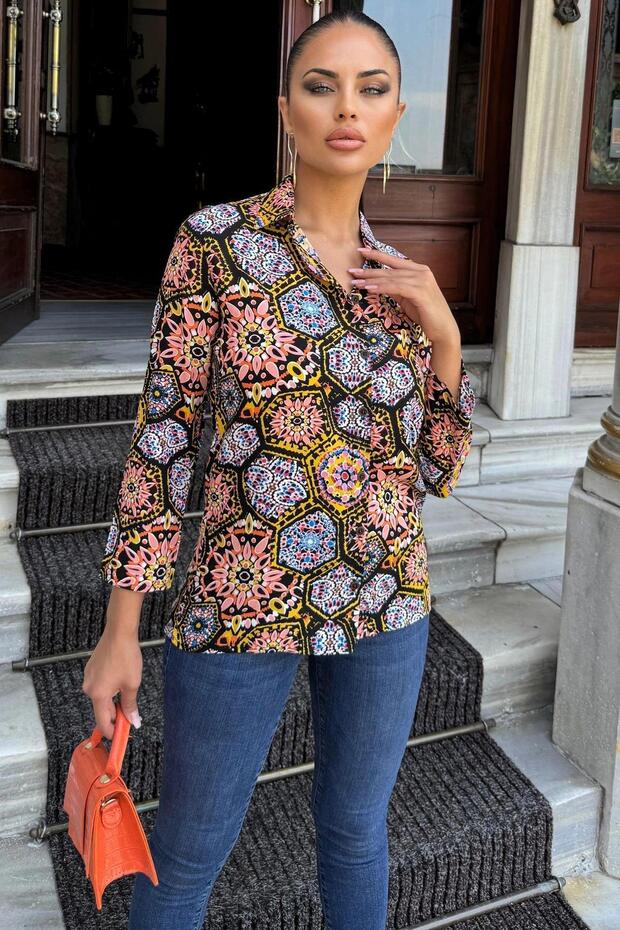 Women's Long Shirt - 700-K6141