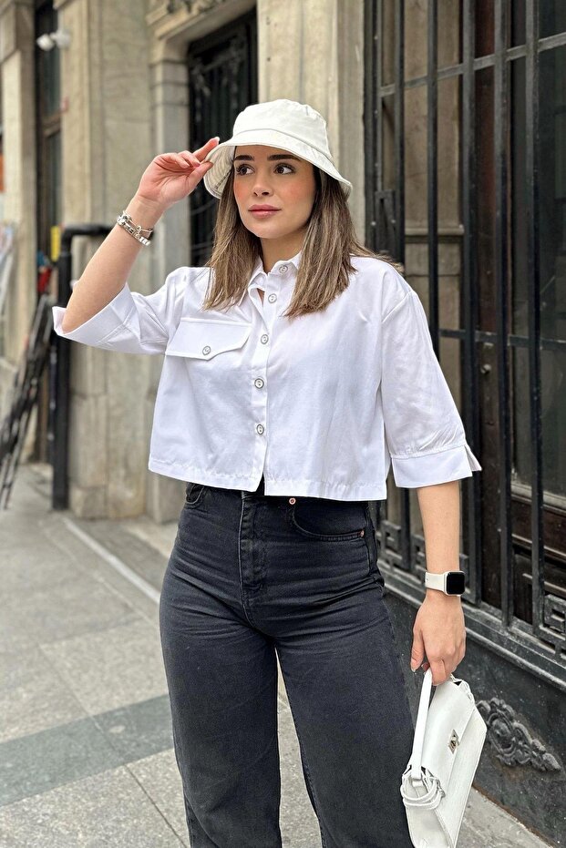 Women's White Shirt - 700-3533