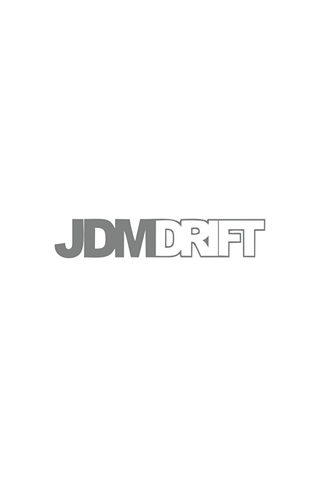 ملصق سيارة دريفت JDM مقاس 17 × 17 سم باللون الرمادي