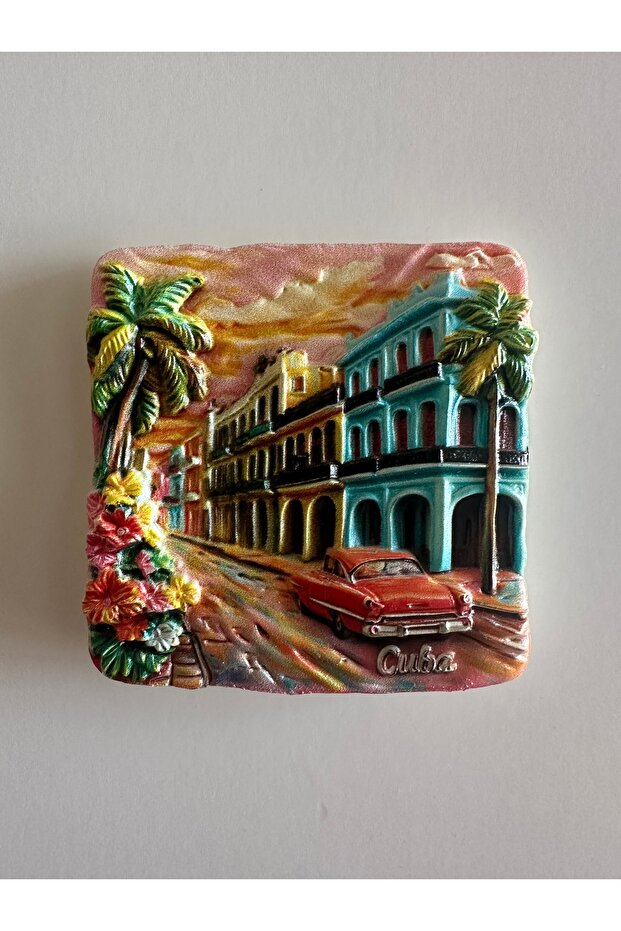 Küba polyester magnet - 1